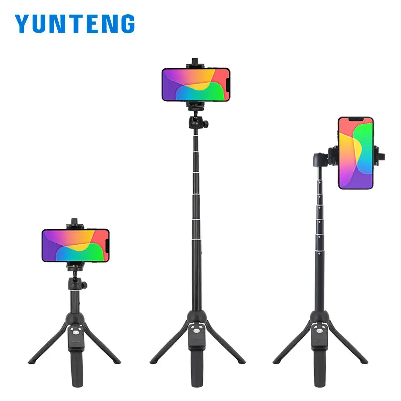 Yunteng 120cm Selfie Stick Tripod with 7 Joints