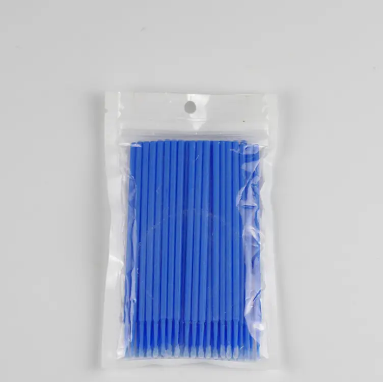 Pink Cotton Grafting Swabs for Eyelash Care