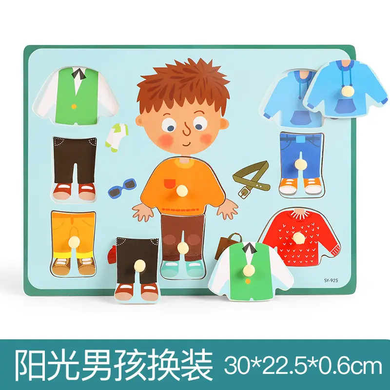 Alphanumeric Wooden Jigsaw Puzzle for Kids - Image 12