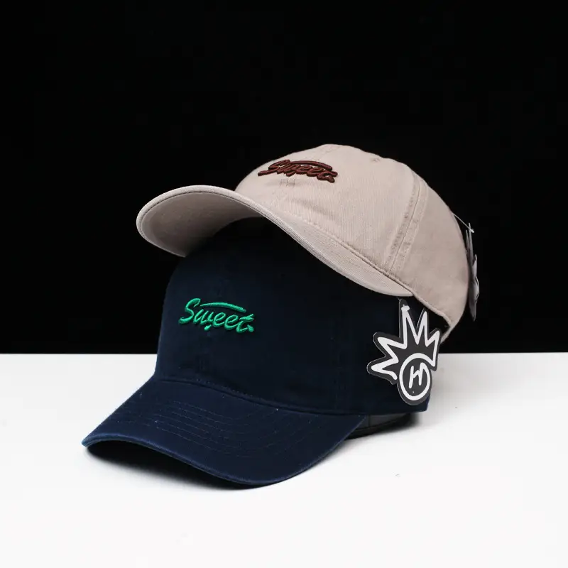 Women Korean Style Retro Washed Cap Men Youth Japanese Style Sunshade Baseball Cap — feature 5