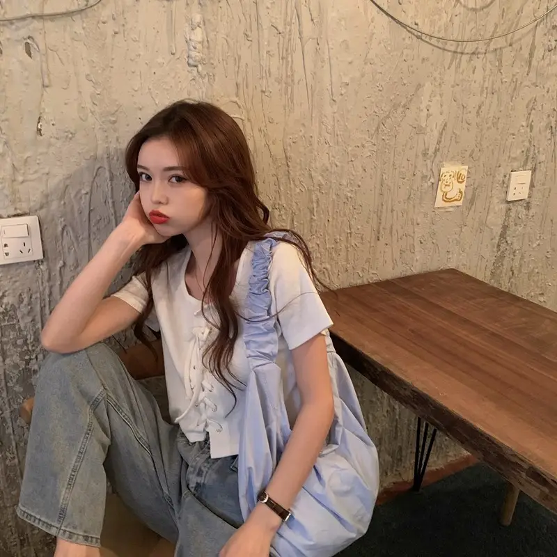 Women White T-Shirt Summer Dress 2023 New Design — feature 3