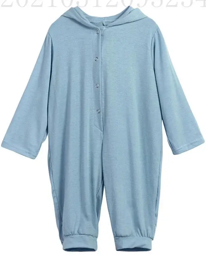 Cute Dinosaur Hooded Jumpsuit for Baby Girls Green — feature 12
