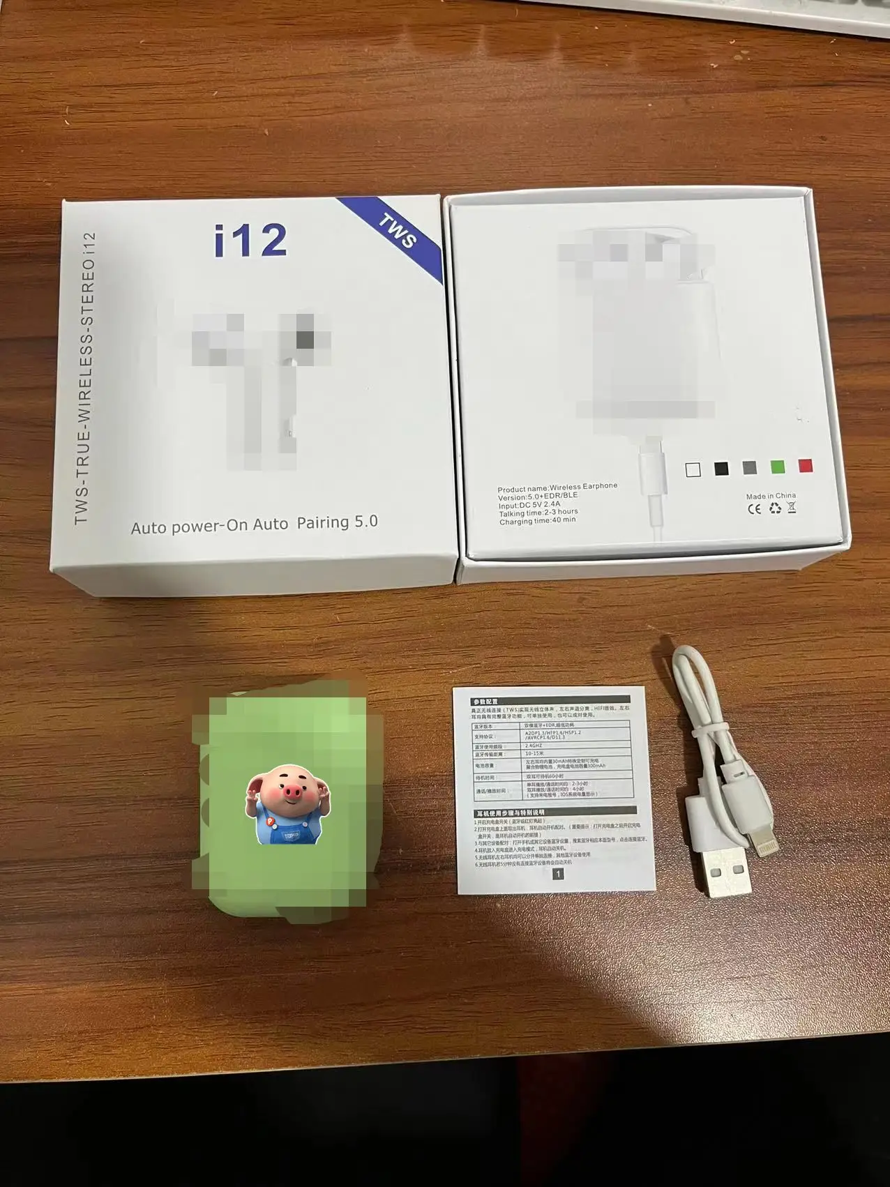 I12 Tws Bt 5.0 Wireless Earbuds Macaron Inpod