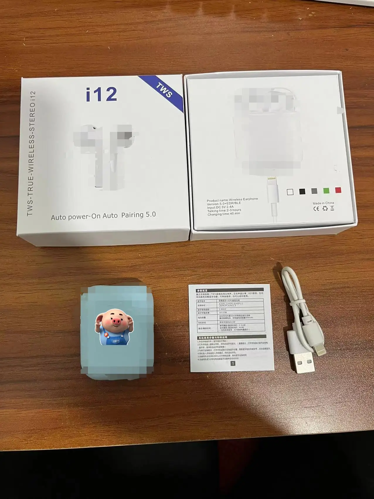 I12 Tws Bt 5.0 Wireless Earbuds Macaron Inpod