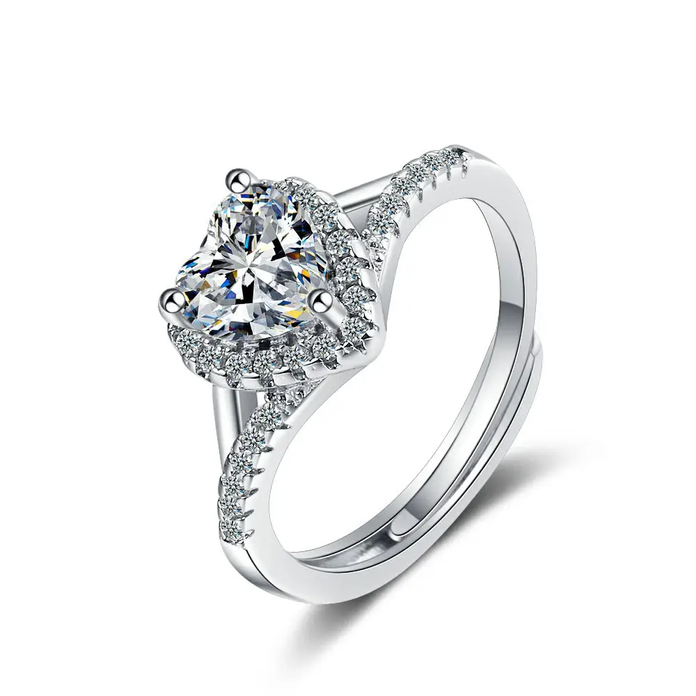 Flash Zircon Ring with Cross-Border Design - Image 6