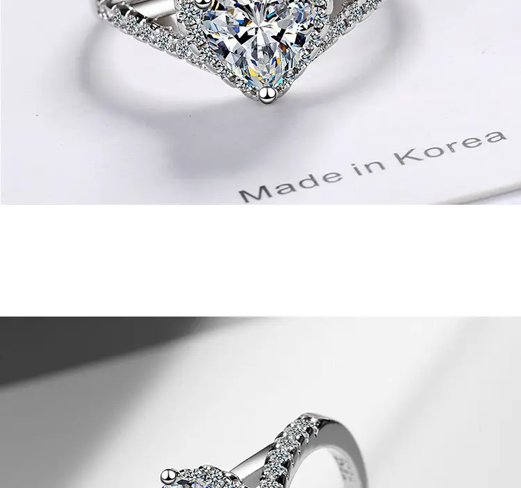 Flash Zircon Ring with Cross-Border Design — feature 7