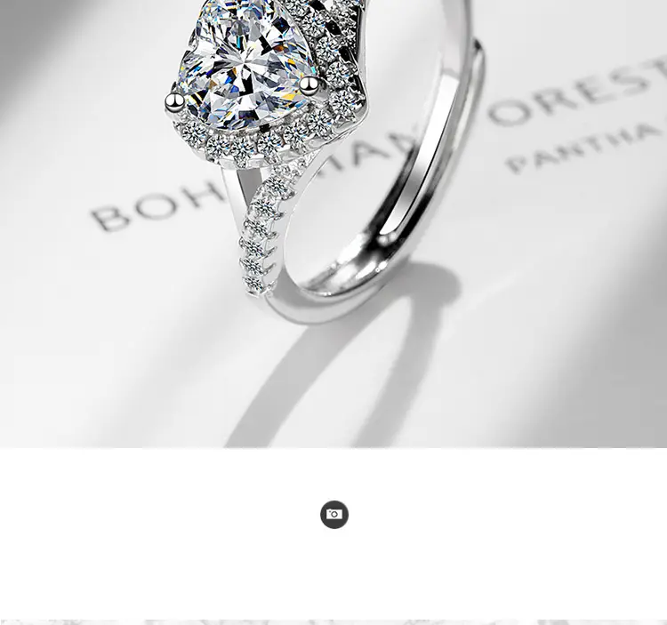 Flash Zircon Ring with Cross-Border Design — feature 8