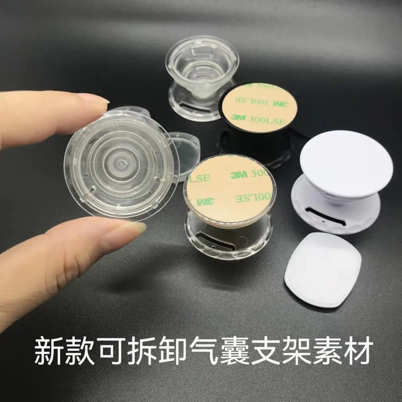 Transparent Telescopic Airbag Bracket for Desktop Use - Image 15