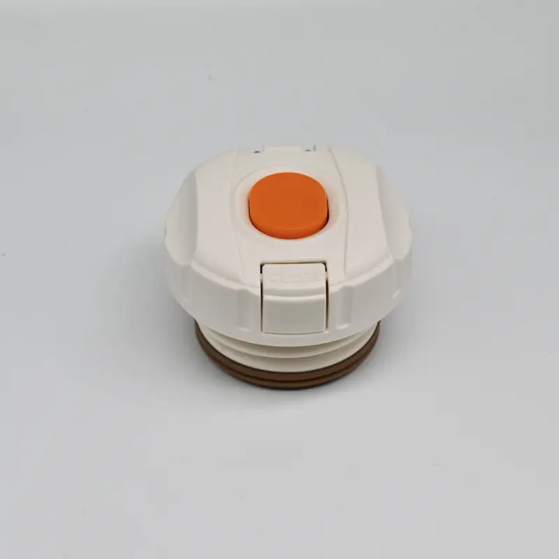 Children's Thermos Cup with Pink Button