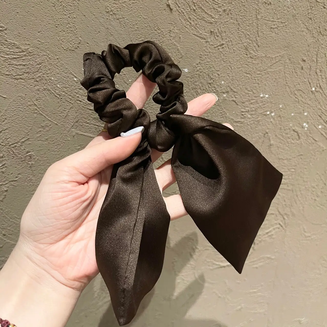 Satin Bowstring Hair Loop for Women Elegant Mori Style — feature 6