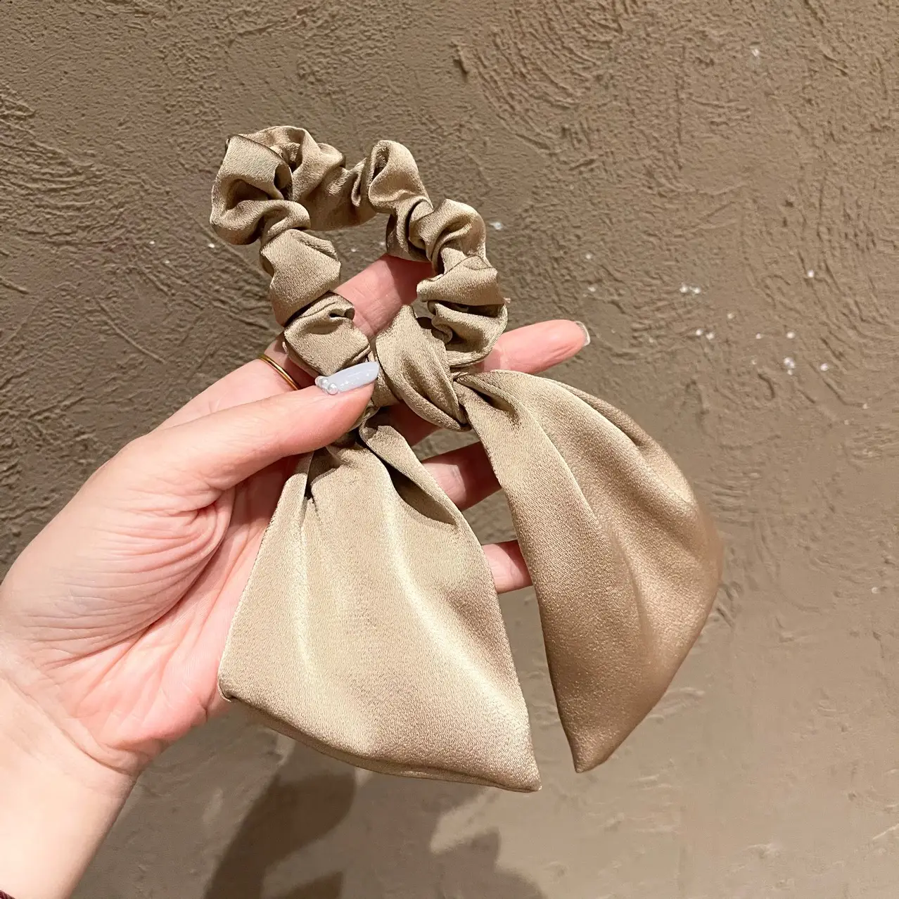 Satin Bowstring Hair Loop for Women Elegant Mori Style — feature 7