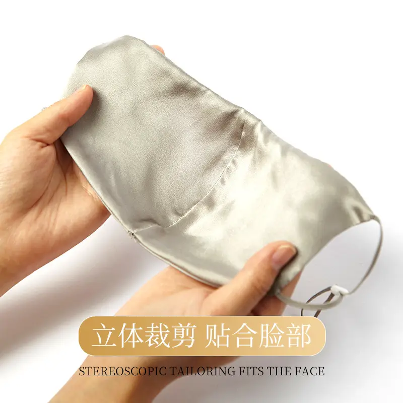 19m Silk Anti-UV Face Mask Dustproof Solid Color - Image 8