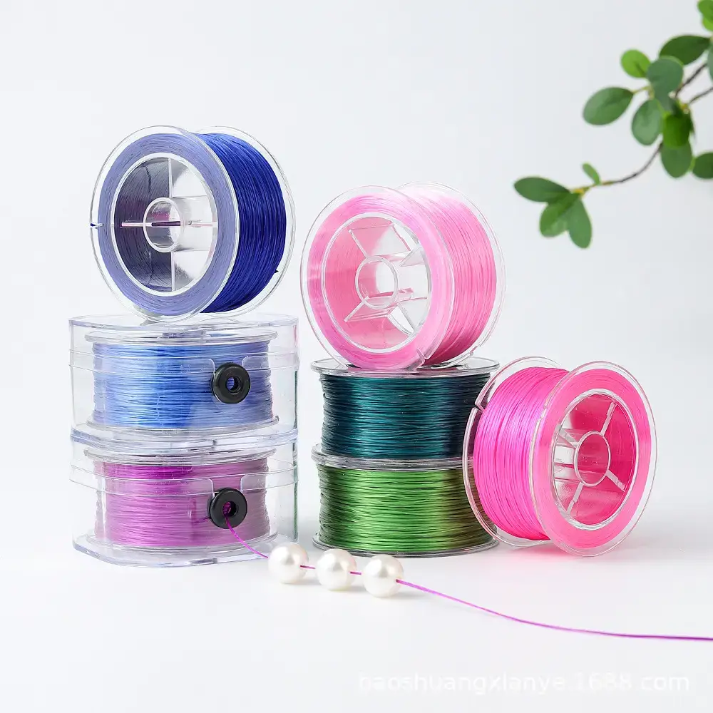 100m Flat Silk Elastic Thread Wenwan