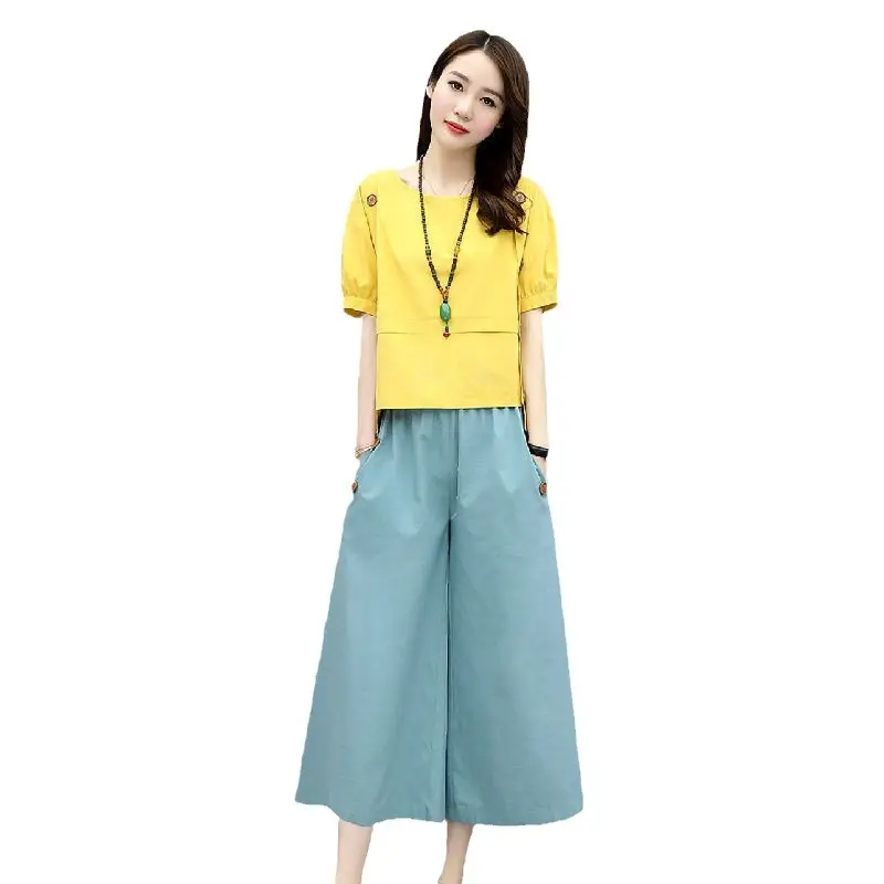 Women Loose Two-Piece Summer Outfit 2026