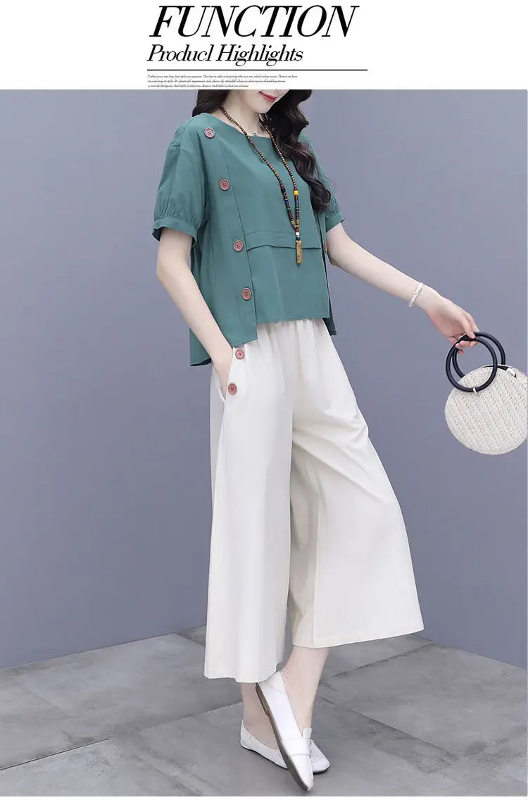 Women Loose Two-Piece Summer Outfit 2026 — feature 14