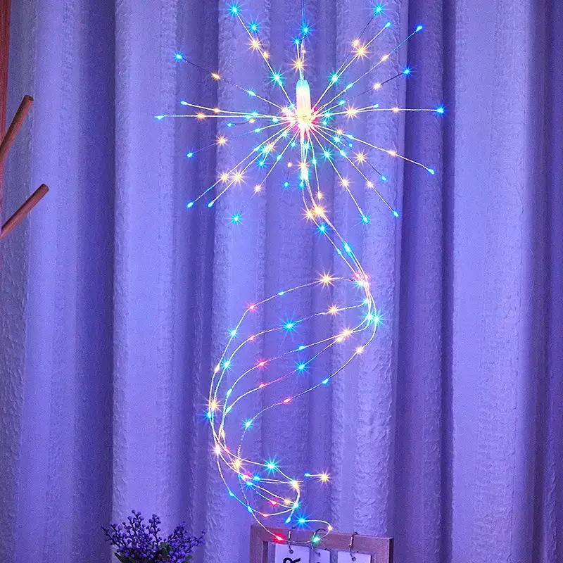 Solar Powered Cross-Border Fireworks Light 35x80cm - Image 2