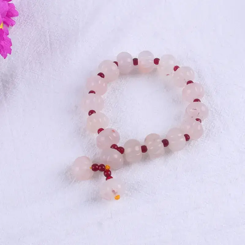 Golden Jade Pumpkin Bracelet for Women Ethnic Style - Image 11
