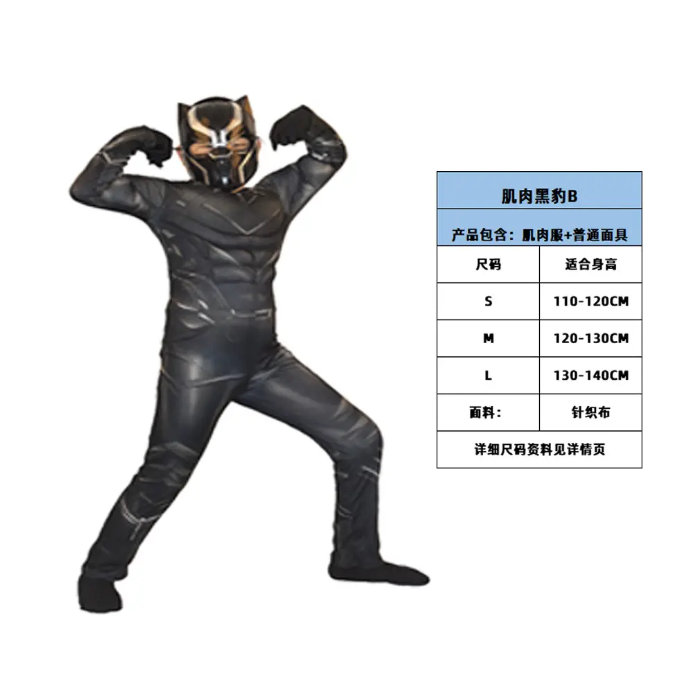 Panther B muscle + ordinary mask