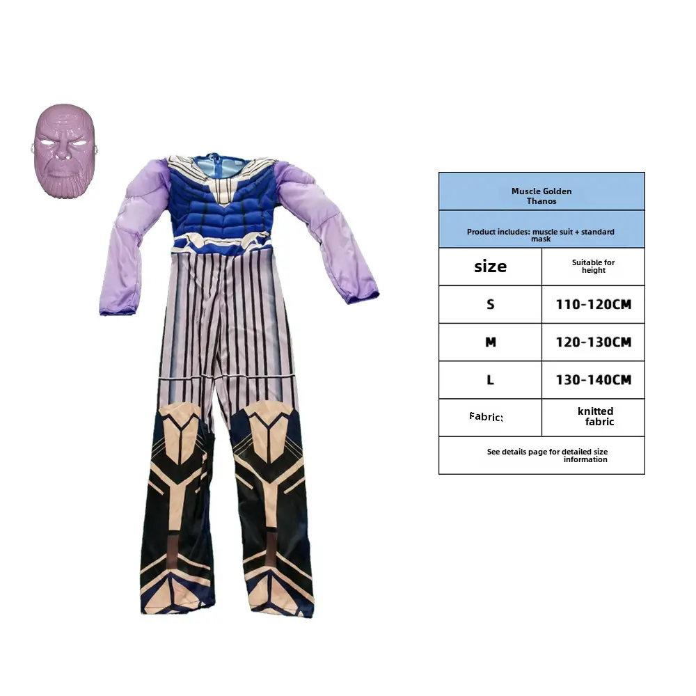 Kids Ghost Blade Cloak Performance Suit Blue Red XL - Image 75