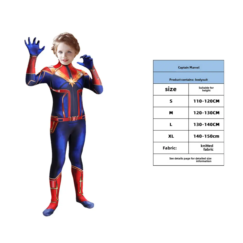 Kids Ghost Blade Cloak Performance Suit Blue Red XL - Image 93