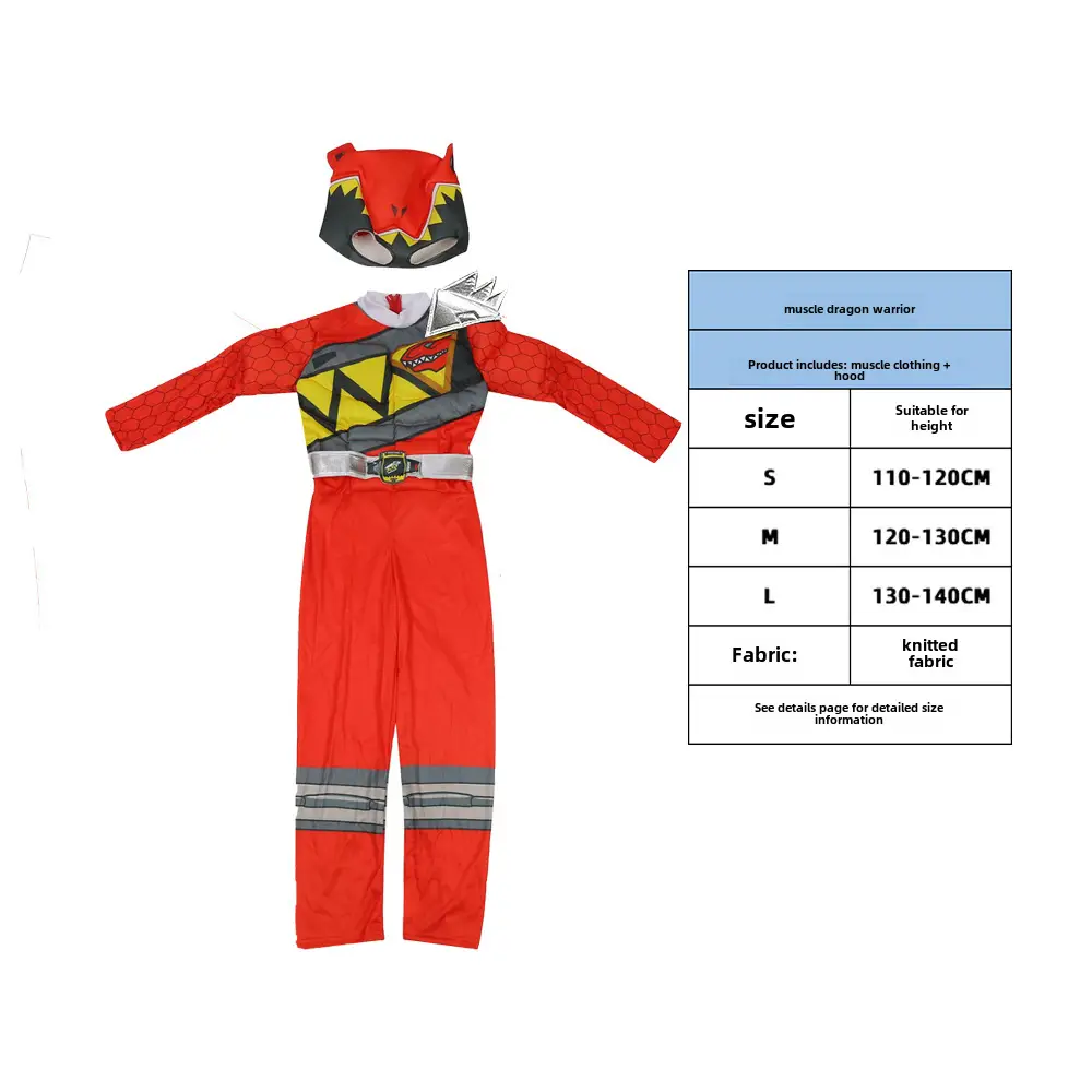 Kids Ghost Blade Cloak Performance Suit Blue Red XL - Image 109