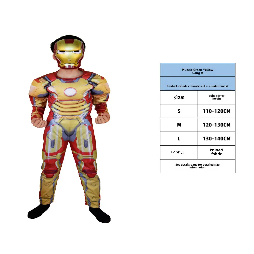 Kids Ghost Blade Cloak Performance Suit Blue Red XL - Image 41