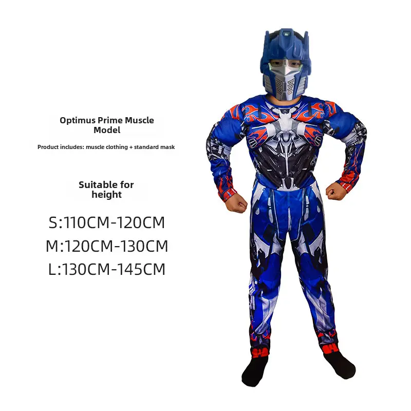 Kids Ghost Blade Cloak Performance Suit Blue Red XL - Image 59