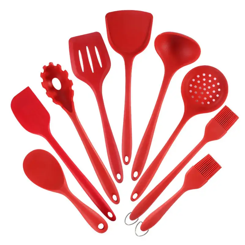 Non-Stick Silicone Frying Pan Spoon 32cm High