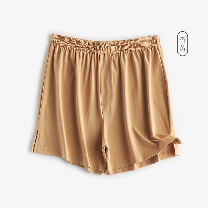 Men's Blue Long Staple Cotton Shorts Spring Summer - Image 3