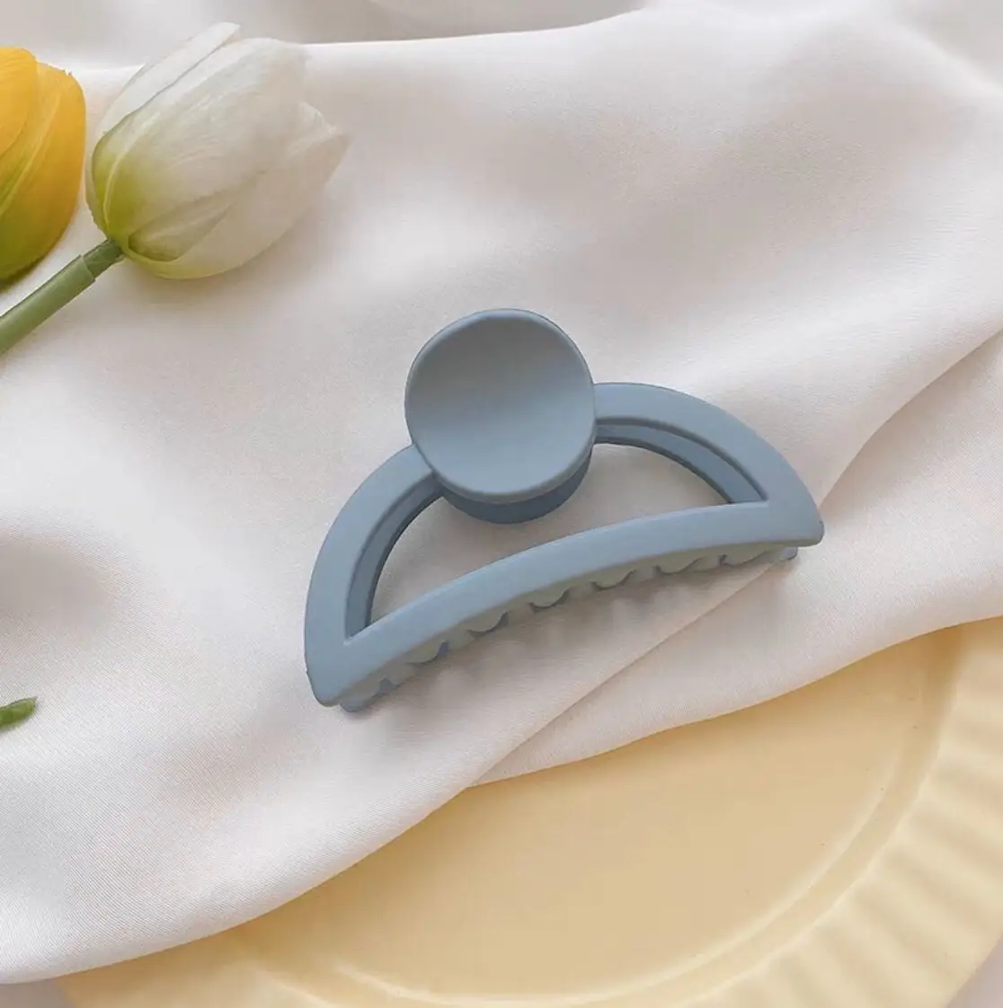 Ins Cream Hair Grab Clip for Girls - Image 4