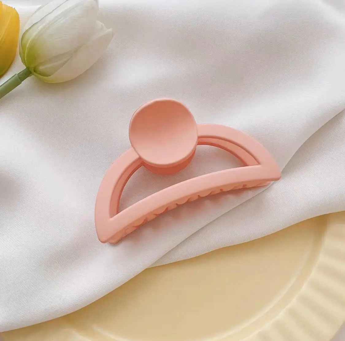 Ins Cream Hair Grab Clip for Girls - Image 5