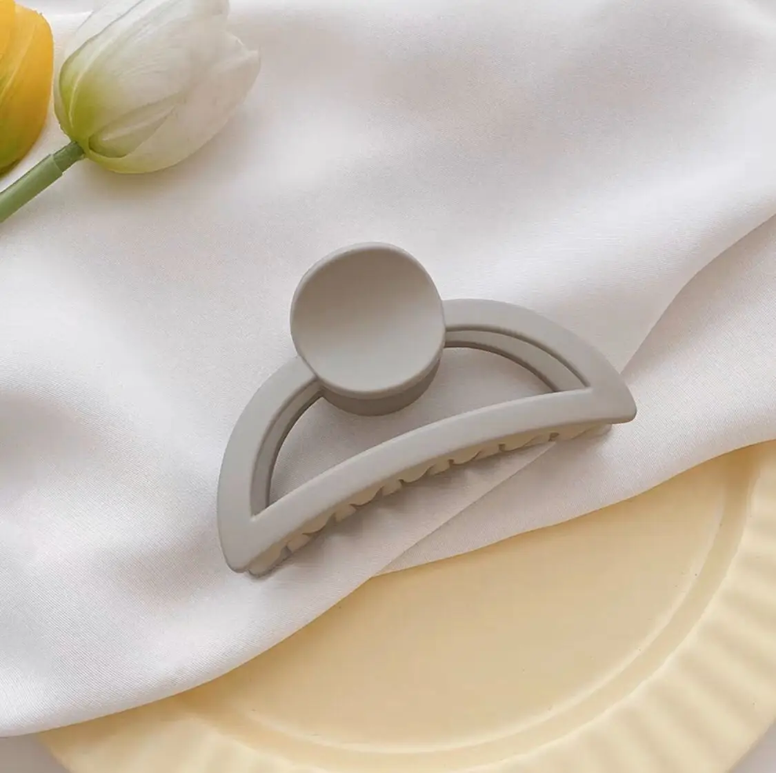 Ins Cream Hair Grab Clip for Girls - Image 8