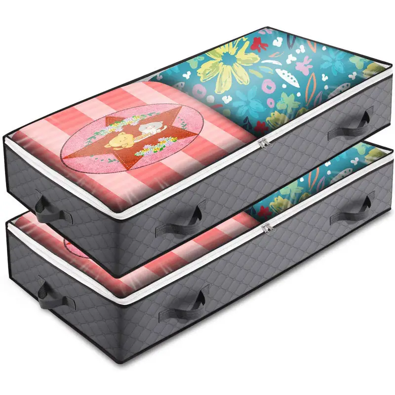 Foldable Quilt Storage Bags for Bed Under Bed Storage — feature 7