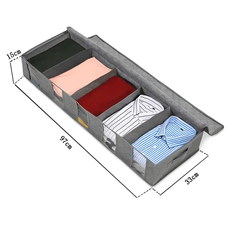 Foldable Quilt Storage Bags for Bed Under Bed Storage - Image 12