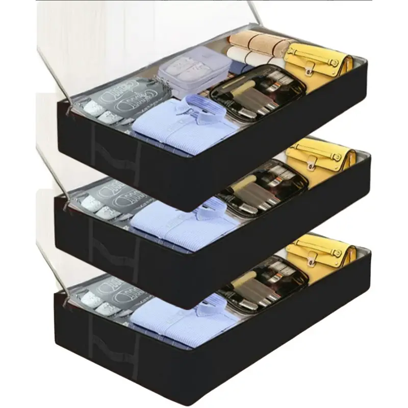 Foldable Quilt Storage Bags for Bed Under Bed Storage - Image 8