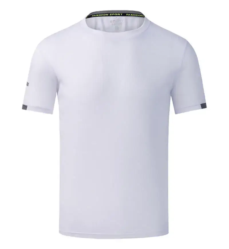 Ice Silk Polo Shirt Black Yellow Quick Dry - Image 11