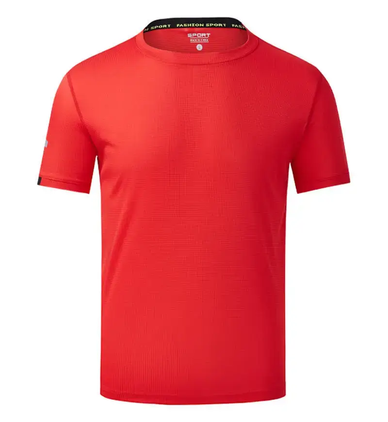 Ice Silk Polo Shirt Black Yellow Quick Dry - Image 9