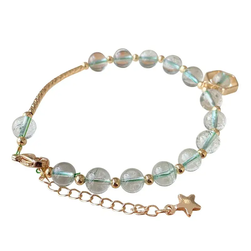 Jingyao Green Ghost Crystal Bracelet for Women