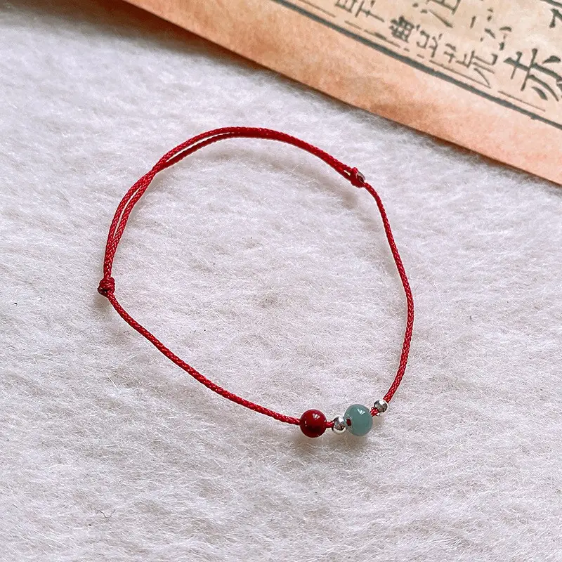 Flower & Cat's Eye Bracelet for Women Adjustable Silver