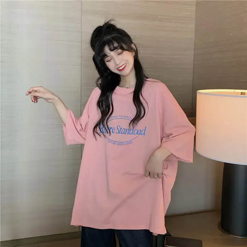 Women Retro Print Loose Fit T-Shirt Summer 2025 — feature 20