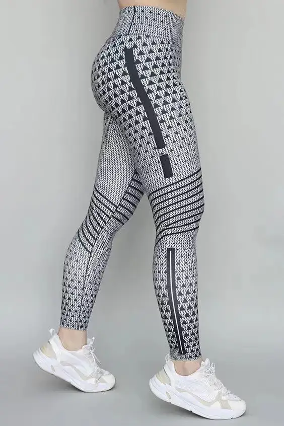 2021 Printed Yoga Pants 9 Color 8 Yards - Image 8
