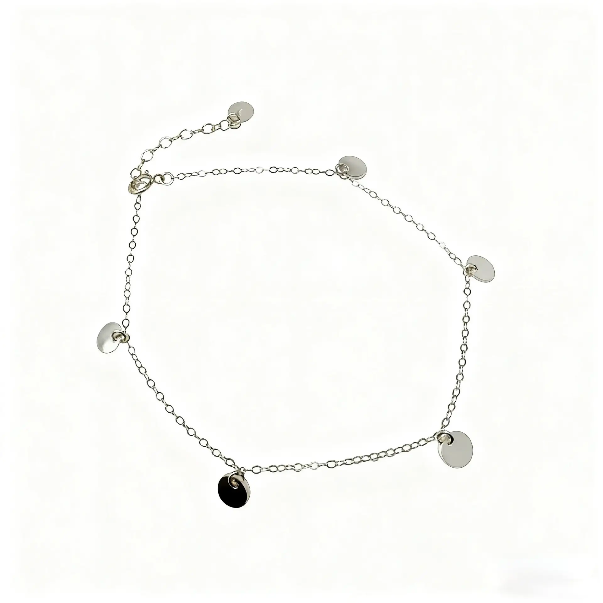 S925 Sterling Silver Plated 14K Gold Foot for Women