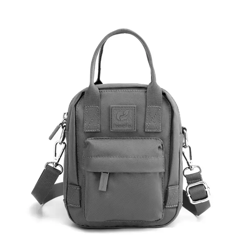 Women's Water-Repellent Nylon Crossbody Bag Blue - Image 3