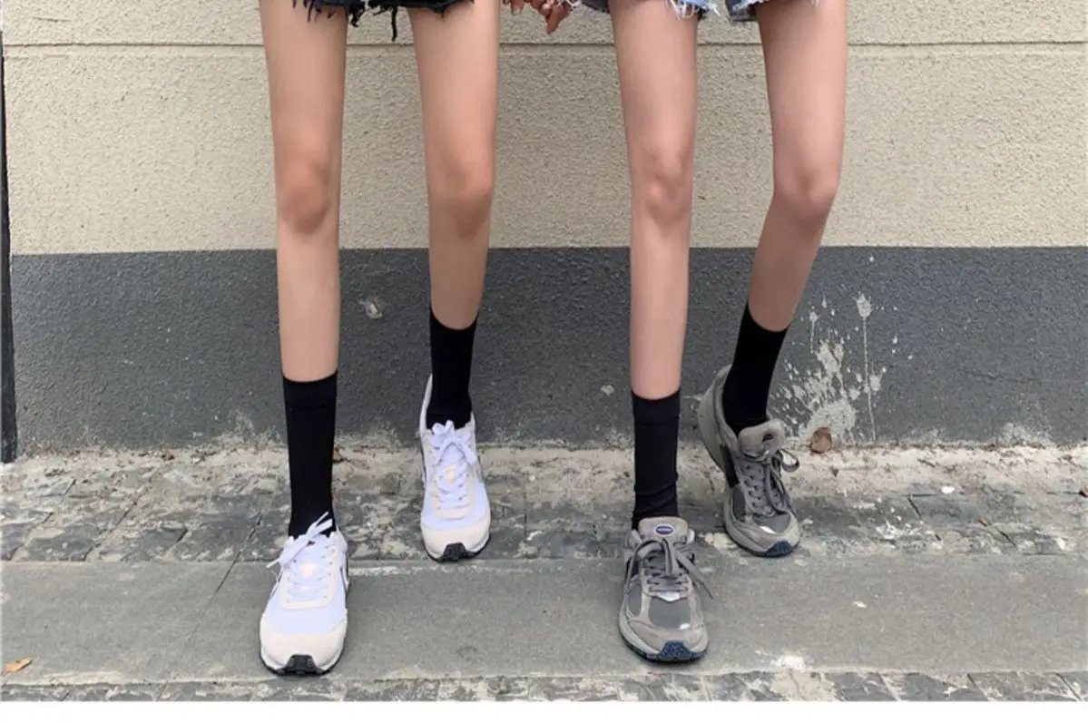 Women Denim Shorts Black High Waist Ripped 2021 — feature 17