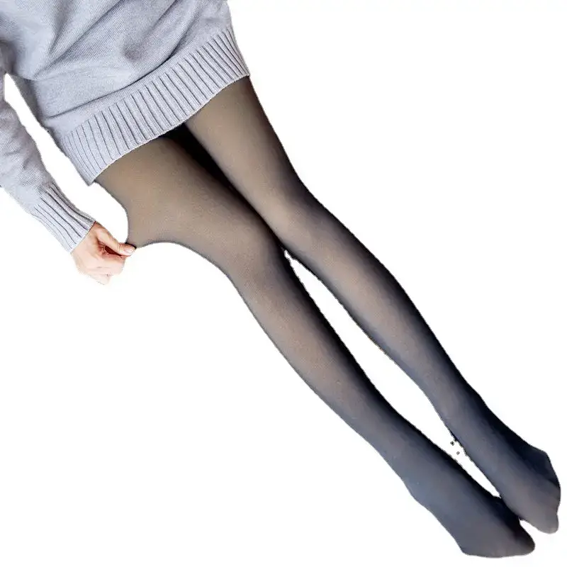 Nude High-Waisted Leggings for Women Fleece Lined - Image 23