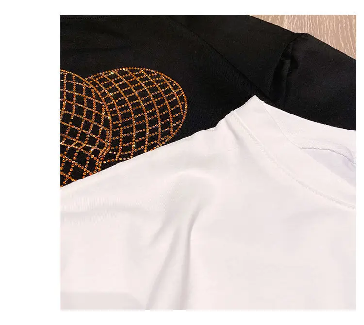 Hot Diamond Gold Diamond Sparkling Bear Plus Size Women's T-Shirt — feature 13
