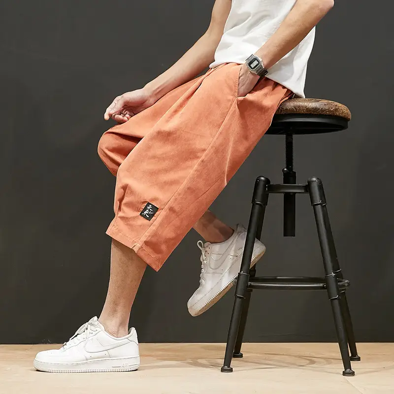 Men's Grey 7-Piece Casual Shorts Large - Image 5