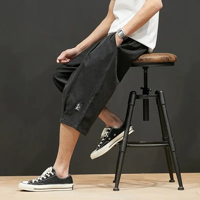 Men's Grey 7-Piece Casual Shorts Large - Image 6