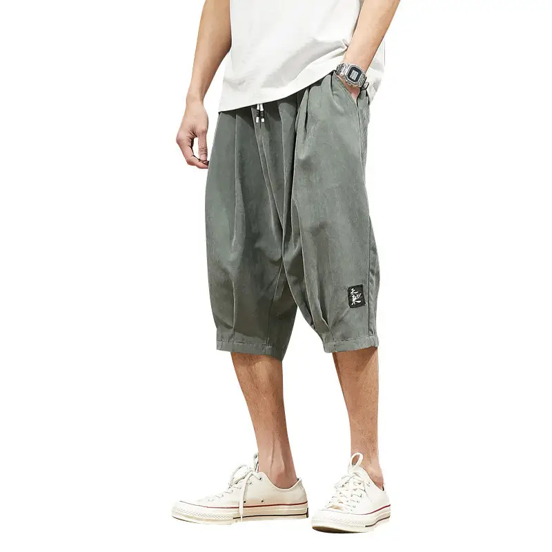 Men's Grey 7-Piece Casual Shorts Large - Image 8