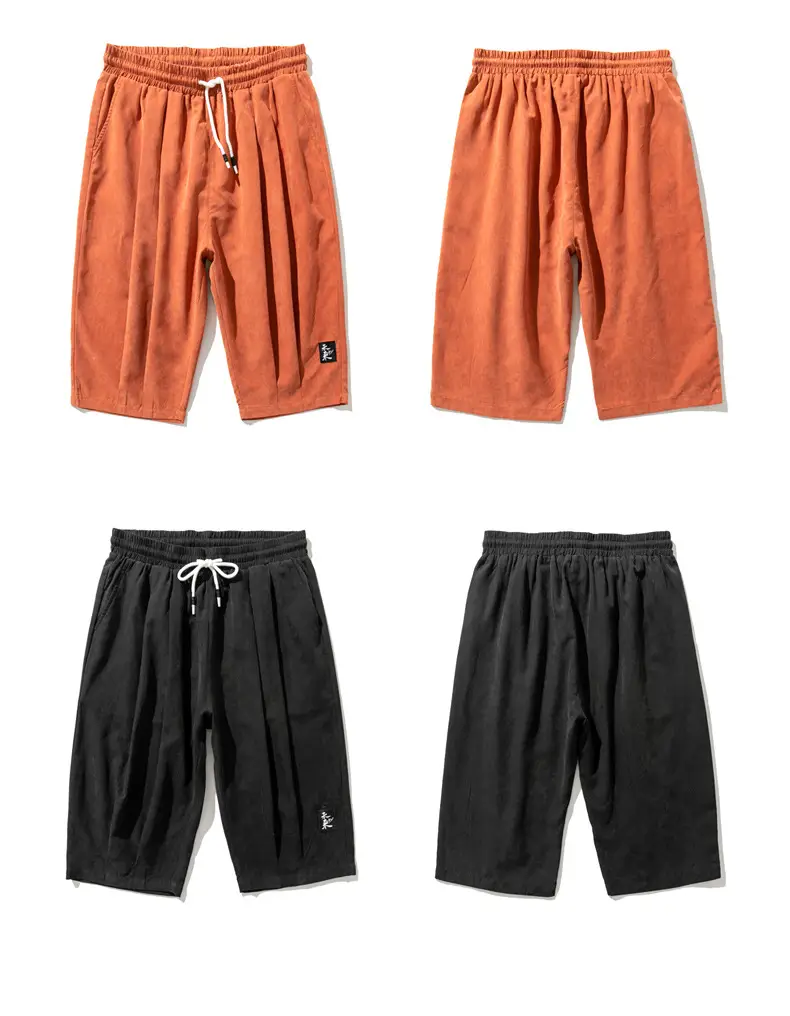 Men's Grey 7-Piece Casual Shorts Large — feature 17